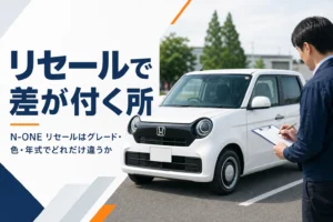 N-ONEのリセールバリューを確認するイメージ